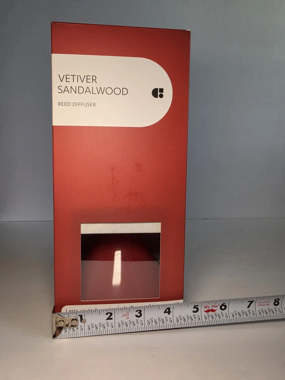 NWT Crosby St. Vetiver Sandalwood Reed Diffuser - Red Self Care Wellness